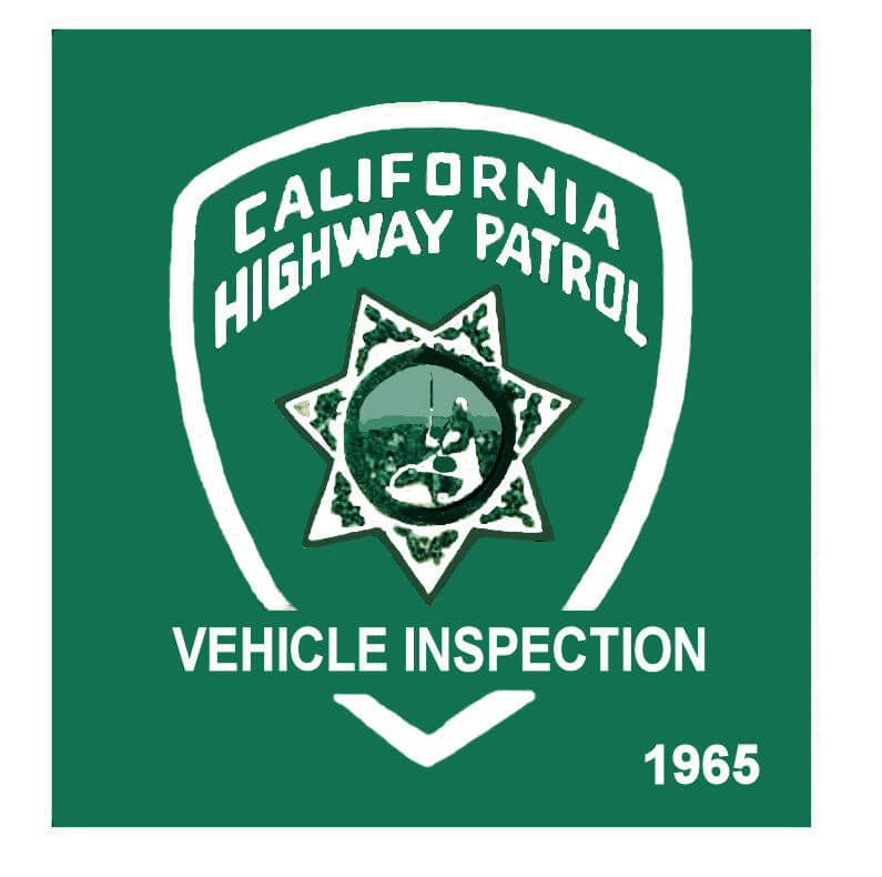 1965 California Inspection Sticker